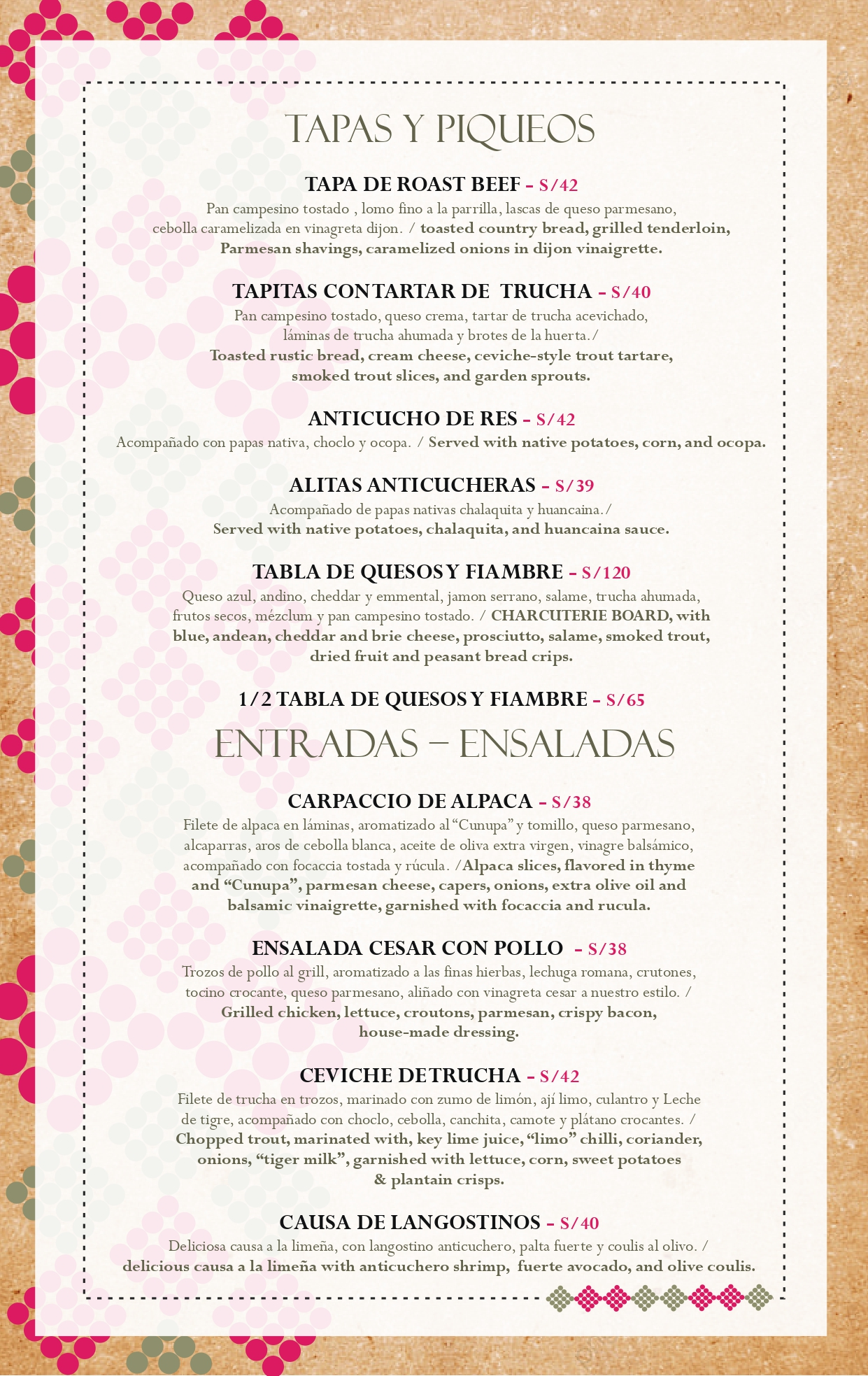 Tapas-Entradas-Sopas